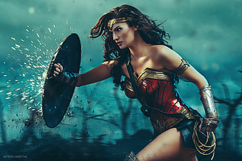Wonder Woman In War Cosplay , wonder-woman, superheroes, cosplay HD wallpaper