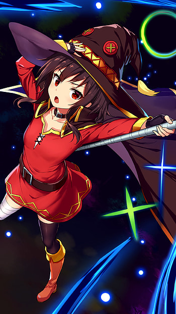 EXPLOSION!!! Megumi-chan, Megumin (KonoSuba), Anime, KonoSuba - God’s blessing on this wonderful world!! HD phone wallpaper