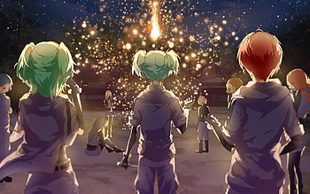 Assassination Classroom anime, Artistic representation, Captivating visuals, Engaging storytelling HD wallpaper