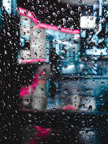 Drops, Macro, Shine, Light, Wet, Glass HD phone wallpaper