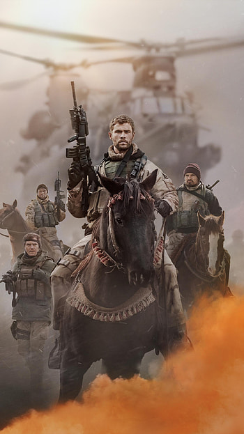 12 Strong (2022) movie HD phone wallpaper