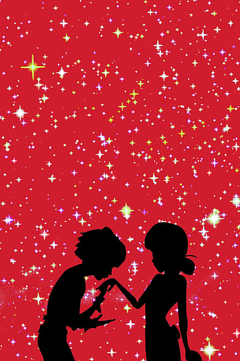 Ladybug, catnoir, rojo, ladybugandcatnoir, miraculusladybug HD phone wallpaper