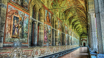 Cities, Walls, Paintings, Premises, Room, Arch, r, Door HD wallpaper