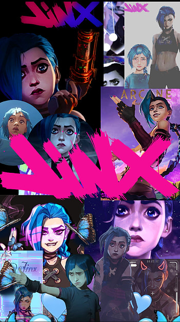 Jinx Arcane, head, face HD phone wallpaper