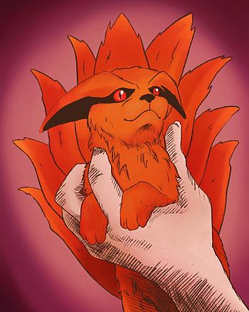 Kurama, , Laptop HD phone wallpaper