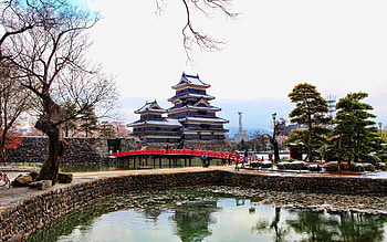 Matsumoto Castle, Architecture marvel, Scenic , Japanese heritage HD wallpaper