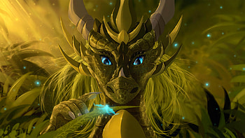 Art, Eyes, Dragon, Fiction, That's Incredible, Scales, Scale HD wallpaper