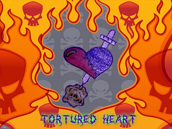 tortured heart , lover, heart, anime, gege HD wallpaper