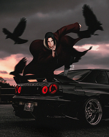 Uchiha Itachi, naruto, sasuke, automotive_design HD phone wallpaper