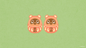 Daruma Nook Twins - Animal Crossing: New Horizons, Animal Crossing: New Horizons HD wallpaper