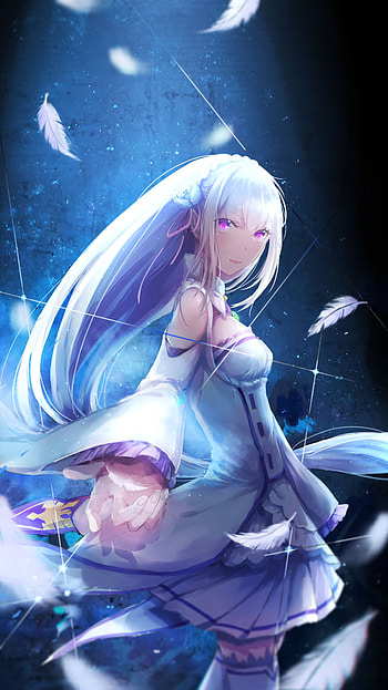 Emilia — Re:Zero : Ethereal Snow Maiden, Emilia (Re:ZERO), Anime, Re:Zero - Starting Life in Another World HD phone wallpaper