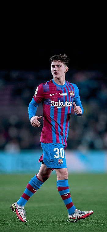 Gavi, soccer, Barcelona, football HD phone wallpaper