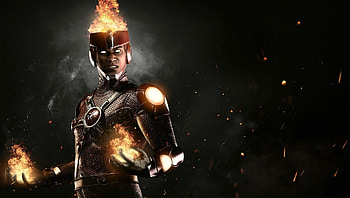 Fiery Firestorm (DC) , Explosive energy, Superhero power, Dynamic visuals HD wallpaper