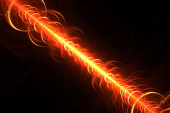 Abstract, Bright, Fractal, Line, Flaming, Fiery HD wallpaper