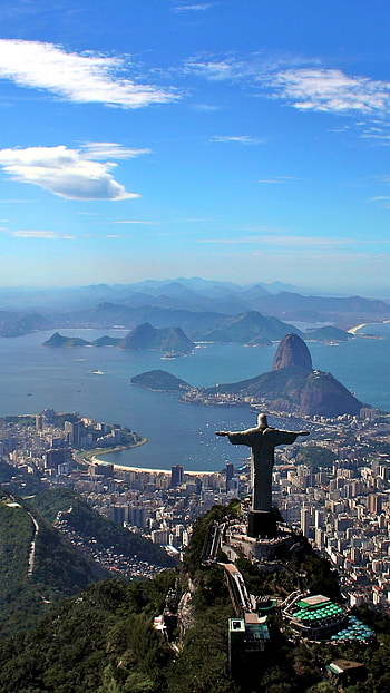 Mobile , Rio de Janeiro, Brazil flag HD phone wallpaper