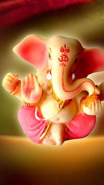 Ganpati, gajanand maharaj, devotional, god, ganesha HD phone wallpaper