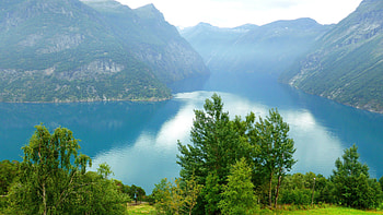 Bergen, Norwegian Fjords HD wallpaper