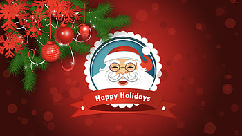 Santa Claus, Smiling Santa Claus, Holiday , Festive cheer HD wallpaper
