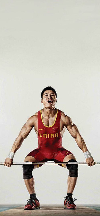 Weightlifting, 3D art, quality, Dynamic HD phone wallpaper
