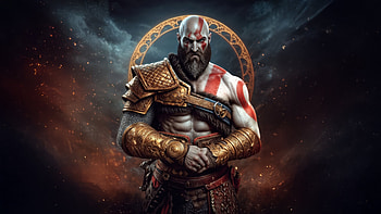 Kratos The Man Of Steel, kratos, god-of-war, artwork, ai, digital-art, games, video-games HD wallpaper