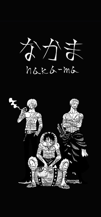 Luffy, Sanji, Art, Monster_Trio, Vinsmoke, Roronoa, Zoro, Black, One_Piece, Manga HD phone wallpaper