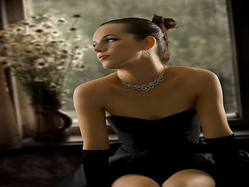 lady, soft, sad, lonely, dream HD wallpaper