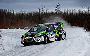 Snow Drift, subaru, winter, dirt, car, drift HD wallpaper