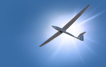 Rising air currents, Glider's paradise, Aeronautical adventures, Airborne magic HD wallpaper