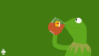 kermit de frog here by llamamoofin d96slva - 20+ Best For HD wallpaper