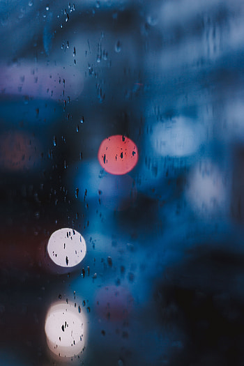 Drops, Lights, Macro, Wet, Blur, Smooth, Glass, Bokeh, Boquet HD phone wallpaper