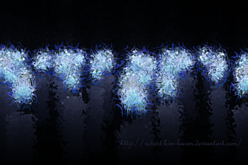 Fire n Ice, blue, candle, fire, impressionism, ice HD wallpaper