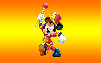 Mickey Mouse as band leader, Swagger and style, for various devices HD wallpaper