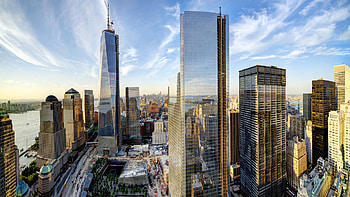 New York World Trade Center, Manhattan skyline, dom Tower, Bullshft HD wallpaper