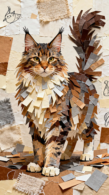 Maine Coon Majesty — , cat HD phone wallpaper