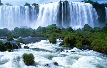 Landscape, Water, Waterfalls HD wallpaper