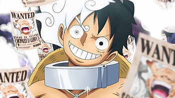 Monkey D. Luffy, Gear 5 (One Piece), Monkey D. Luffy, Anime, One Piece, wanted poster HD wallpaper