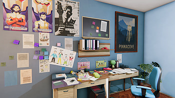 House Flipper 2 Game Office Setup, video game, House Flipper 2 HD wallpaper