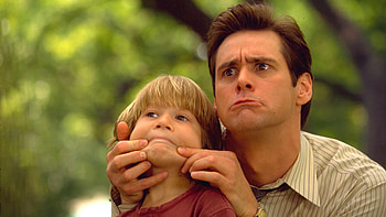 Liar Liar movie, Rakuten TV, Jim Carrey comedy, Fib-telling lawyer HD wallpaper
