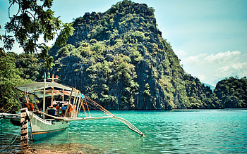 Kayangan Lake, Palawan HD wallpaper