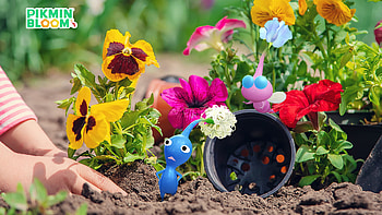 Pikmin Bloom : Vibrant Garden Adventure Unfolds, Pikmin HD wallpaper