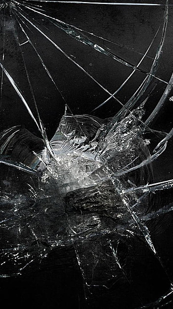 Damage Display, Black Background HD phone wallpaper