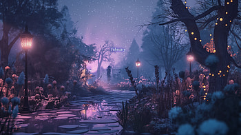 Enchanted February Night -, february HD wallpaper
