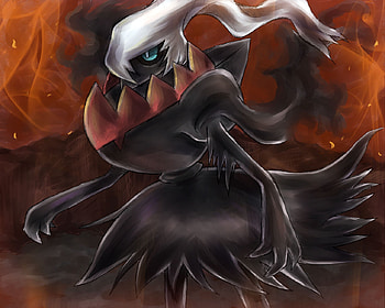 Darkrai, anime, nightmare, pokemon, dark HD wallpaper