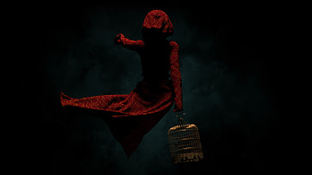 Hollow girl, fantasy, art HD wallpaper