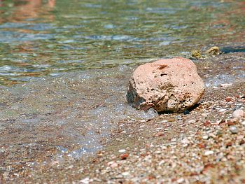 Landscape, Water, Stones, Sea, Beach HD wallpaper