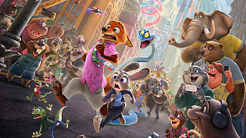 Zootopia 2 — : Bunny & Fox City Adventure HD wallpaper