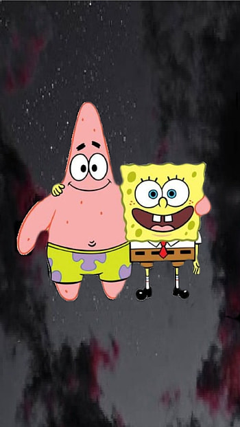 Sponsbob en patrick, pink, hello HD phone wallpaper