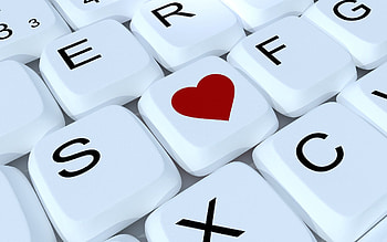 Love, Heart, Letters, Keyboard HD wallpaper