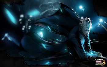 Vergil, games, sword, dmc, weapons, marvel vs capcom, devil may cry, white hair, capcom, video games, trench coat, male, spiky hair, marvel HD wallpaper
