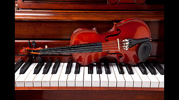 Violin Piano HD wallpaper